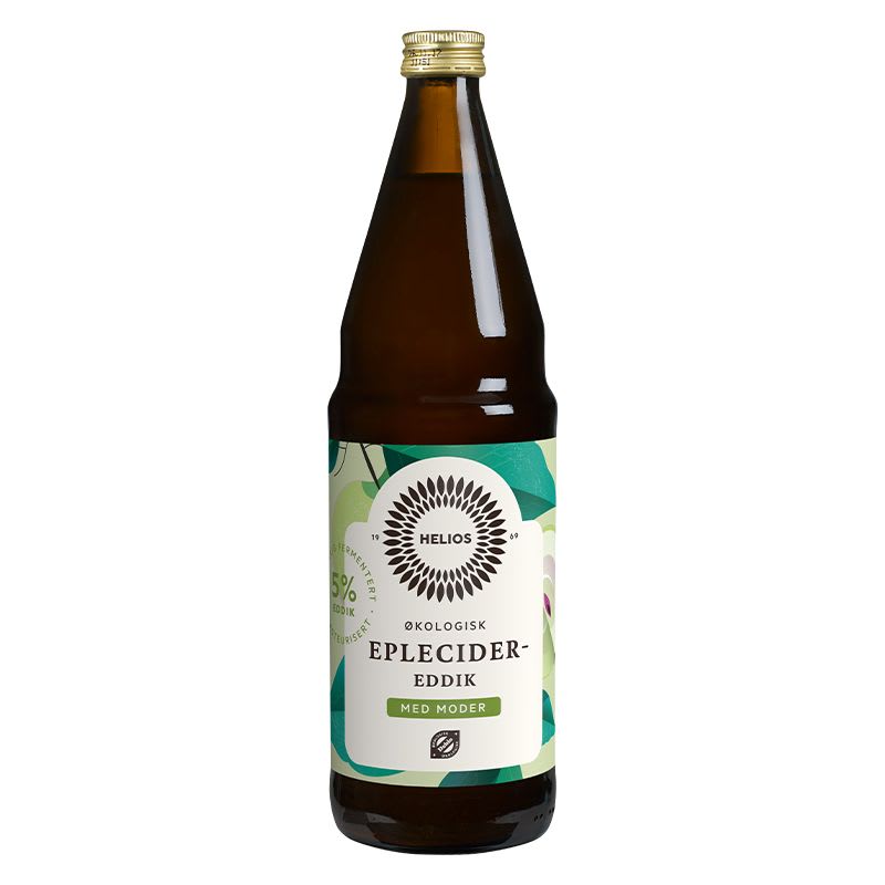 Eplecidereddik flaske ufiltrert og upasteurisert fra Helios