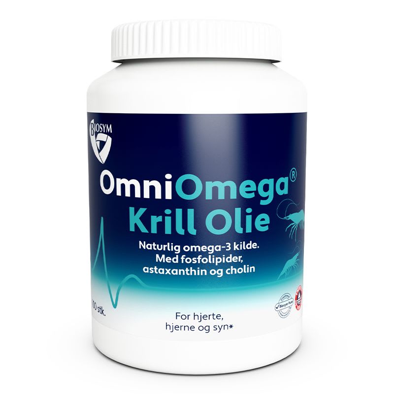 Bilde av omega-3 tilskudd OmniOmega Krill olje 100 kapsler