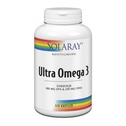 Bilde av omega-3 tilskudd Ultra Omega 3 120 Kapsler