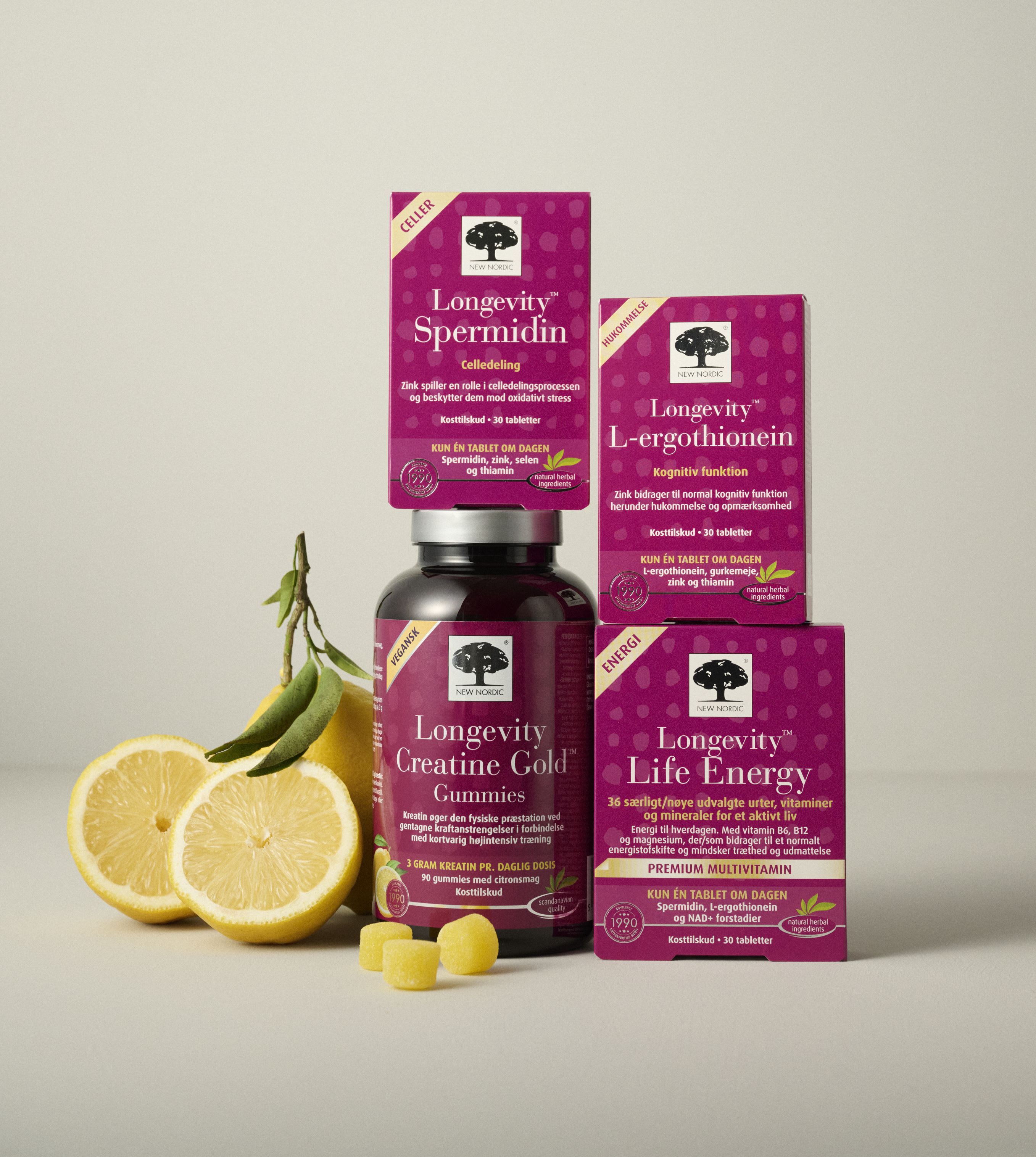 Longevity kosttilskudd New Nordic