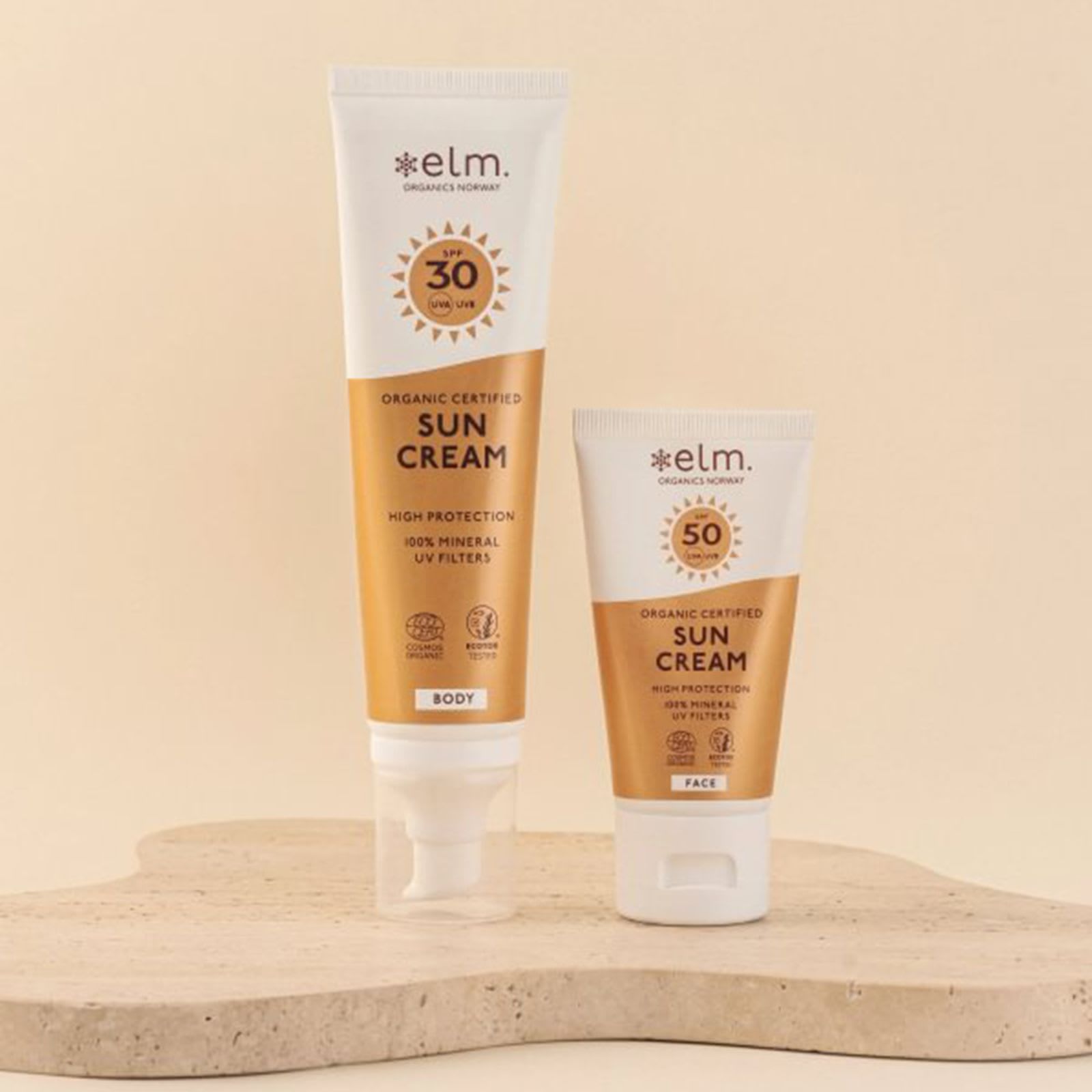 Elm Organics solkrem