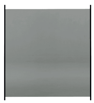 Glassgjerde 100 x 80 cm sotet glass 6 mm herdet.