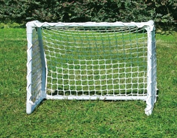 FOTBALLMÅL 100X55X60 CM HVIT STÅL (6)