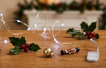 Lyskjede | 10 LED | Batteri
