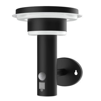 Solar vegglampe GENEVA, sort (8)