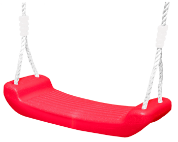 Huskesete rød med tau