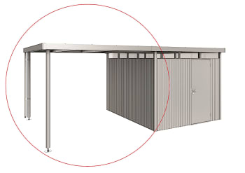 SIDETAK HIGHLINE H5 SØLV