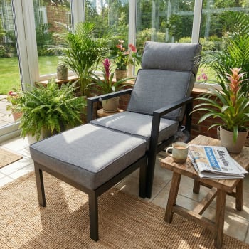 Recliner Steinkjer med krakk