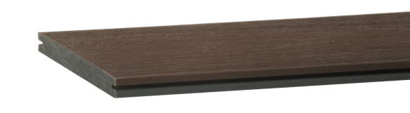 Terrassebord WPC 3260x140x23 mm MGrey/IPE