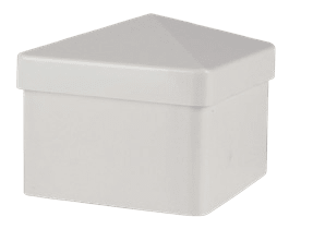 Stolpehatt pyramide 12,7x12,7 cm