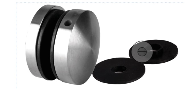 Punktfeste Ø50 mm rustfritt stål (km 354)