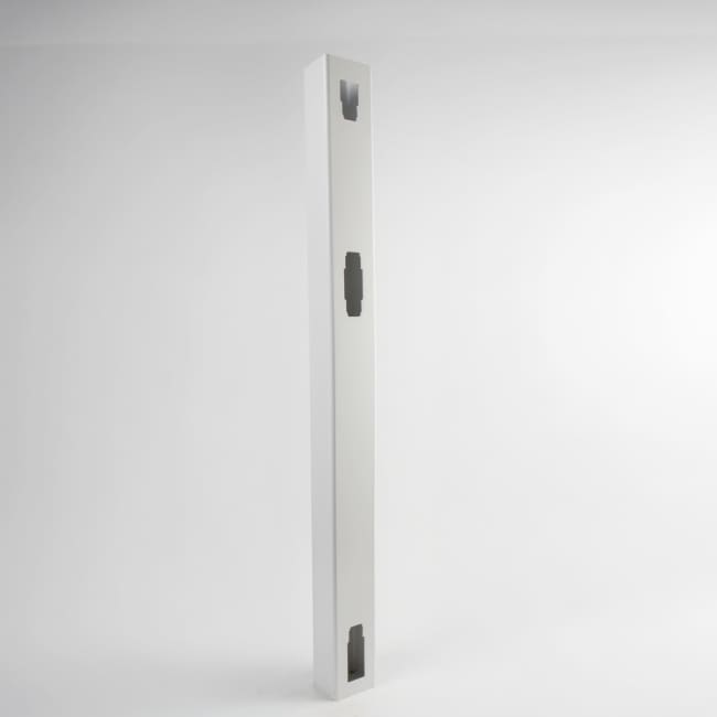 Stolpe for levegg skrå.  12,7 x 12,7  x 188 cm.