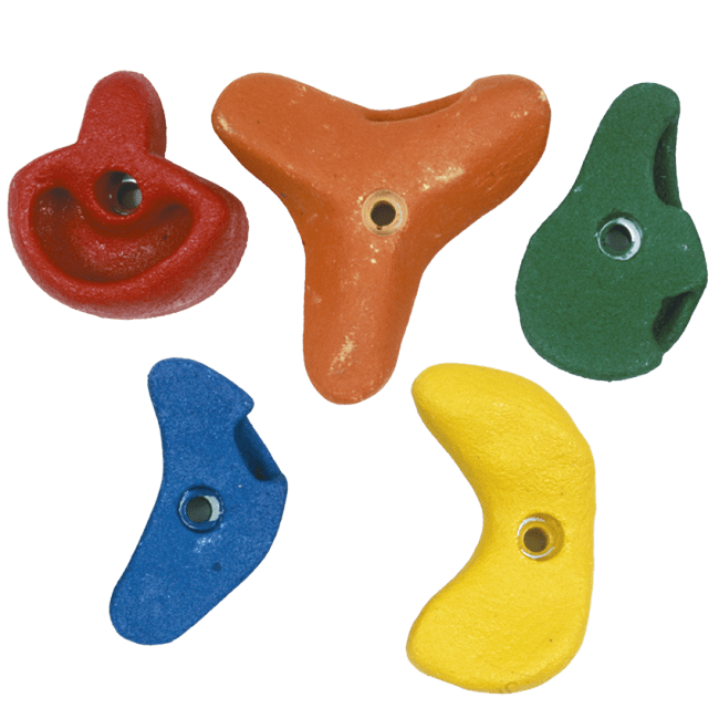 Klatresteiner 5 stk ass. farger