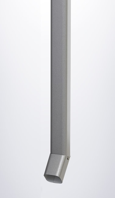 NEDLØPSRØR HIGHLINE KVARTS GRÅ 2PCS