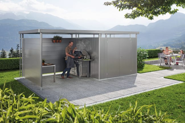 UTEBOD HIGHLINE H5 SØLV 1DØRER