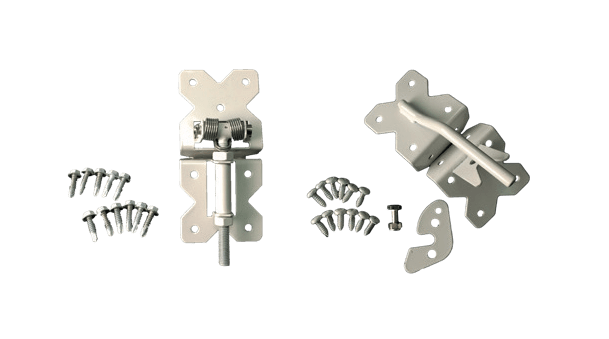 Hengsler med portlås for vinyl Hvit(1)