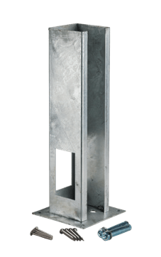 Stolpefot 12,7x12,7x40 cm.