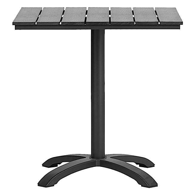 HAGEBORD CAFE ALU NON WOOD 70X70CM