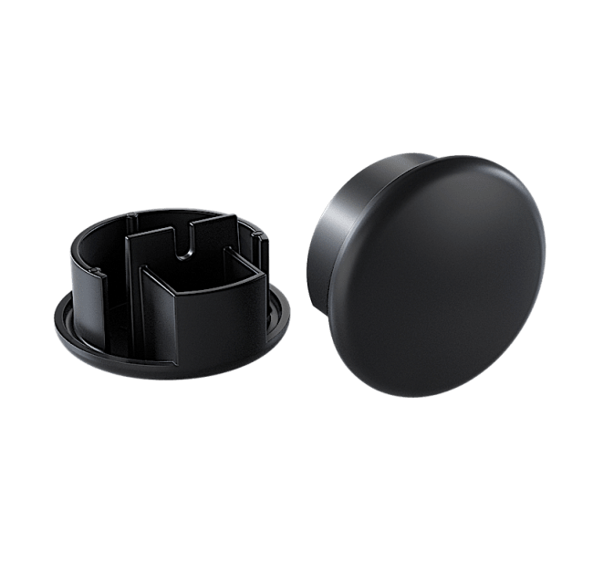 Endelokk håndløper channelgrip Sort