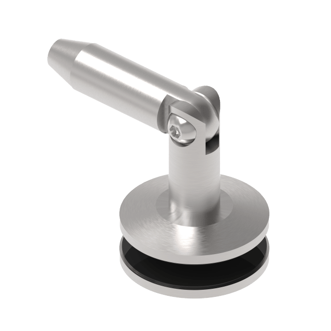 Baldakin brakett feste mot stag/glass. Syrefast