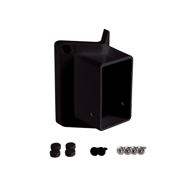 45 grader hjørnebrakett Sort (20)