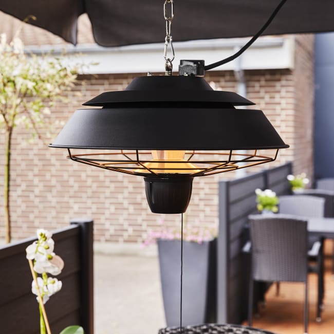 Terrassevarmer Hengemodell 1500W