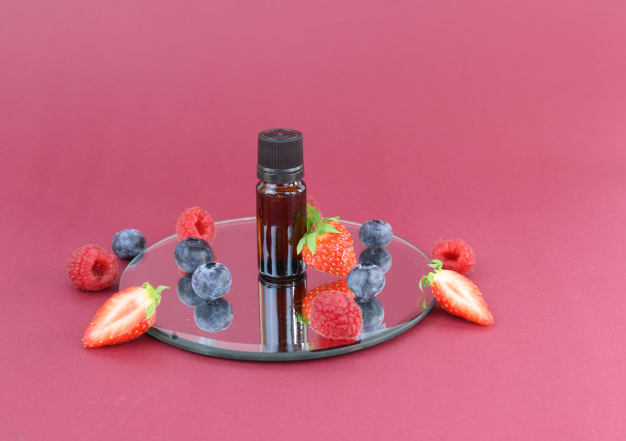 Recette composition à diffuser "gourmandises fruits rouges de noël"