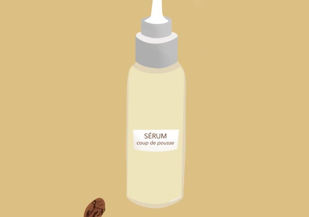 Soin nourrissant n°4 _ Sérum « coup de pousse » à l'huile de Ricin 