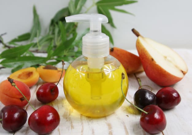 Gel douche fruits du verger