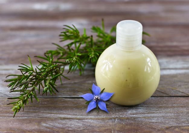 Shampooing crème "force et brillance" à l'huile végétale de bourrache