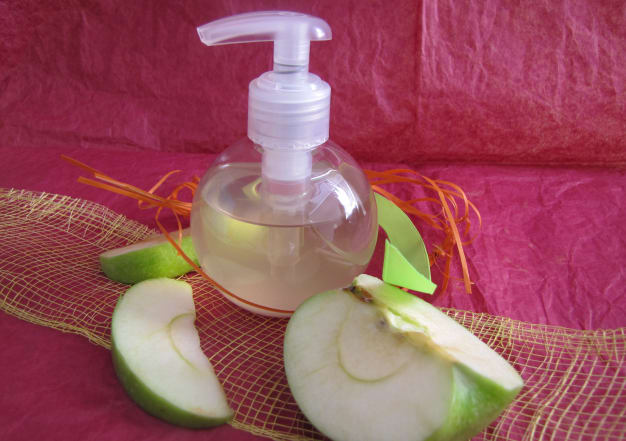 Shampooing brillance aux acides de fruits