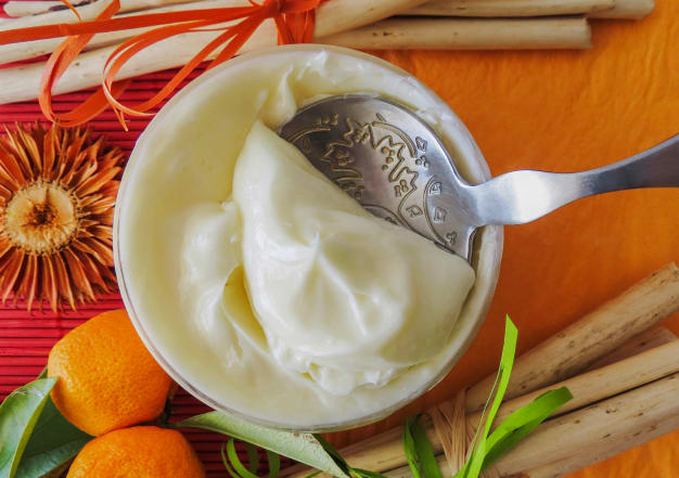 Chantilly pour le corps aux fruits de l'été