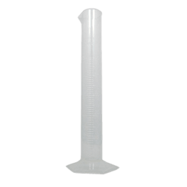 Eprouvette 50 ml en plastique