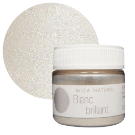 Mica Blanc brillant