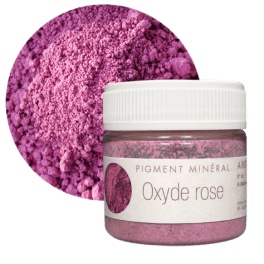 Oxyde minéral rose