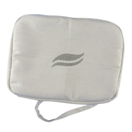 Trousse da viaggio in cotone BIO (modello grande)