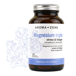 Magnésium triple 120 gélules - Complément alimentaire