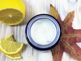 Maschera gel per capelli con olio di ricino fortificante e limone