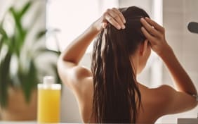 Beauté des cheveux en hiver au naturel