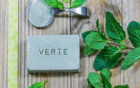 Savon à l'argile verte purifiante