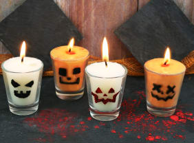 Bougies "halloween"