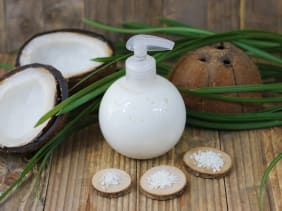 Crème de douche douceur de coco