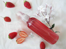 Eau fraîche vitaminée jasmin & fraise