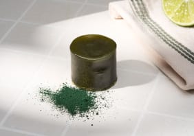 Recette savon visage végétal à la spiruline 