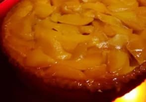 Tatin de mangues au petitgrain