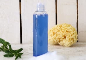 Gel douche cyprès bleu et menthe