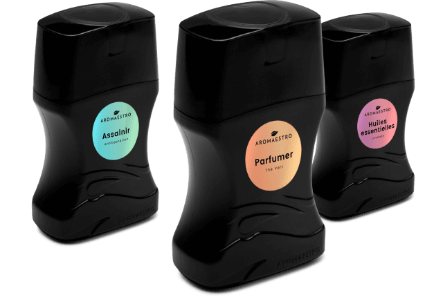 Three cartridges for the Aromaestro diffuser