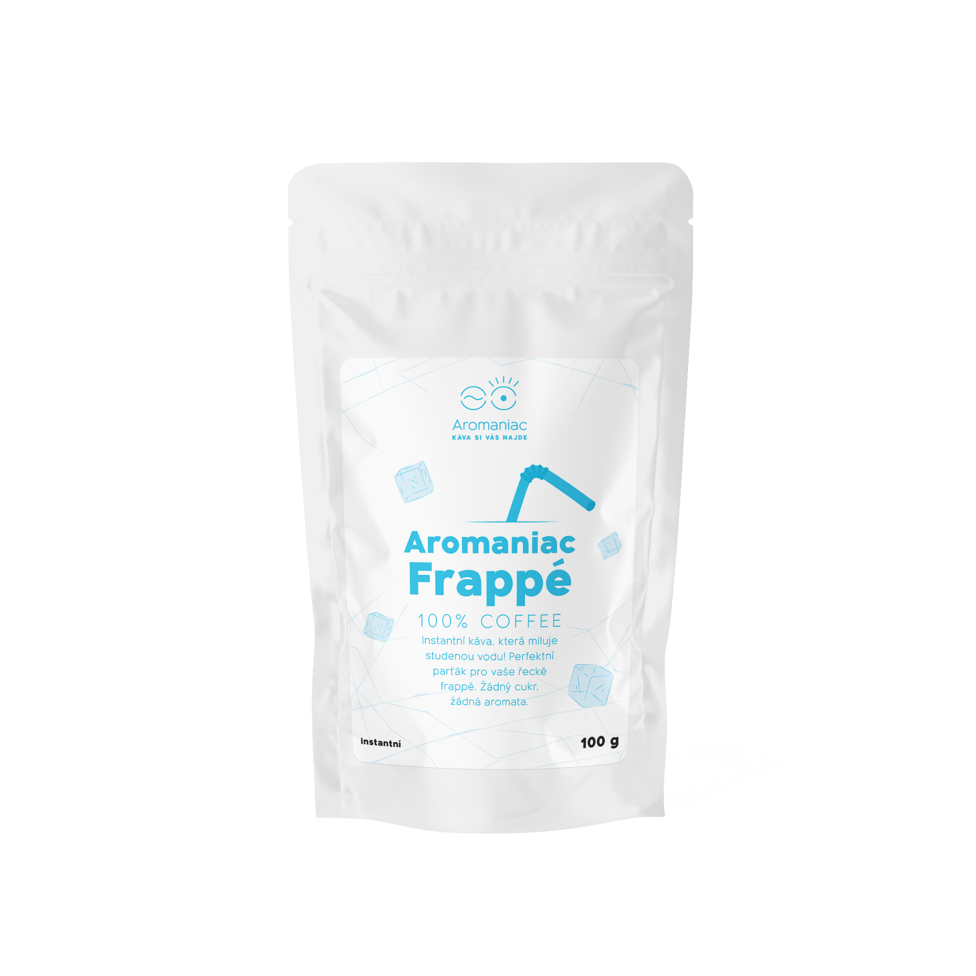 Káva Aromaniac Frappé 100% Coffee