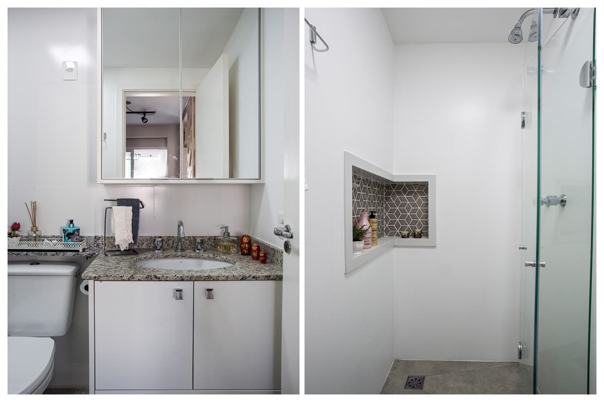 Otimização de espaços em apartamentos pequenos / Fotografia Rogério Cajuí