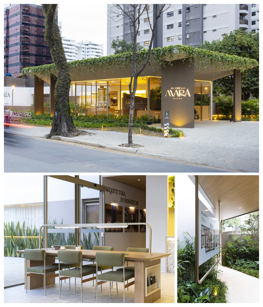 Arquitetura de estande de vendas / Fotografia Oro Studio